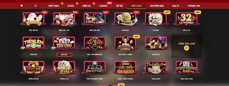 đi đến trò chơi bài cào trên web nhà cái