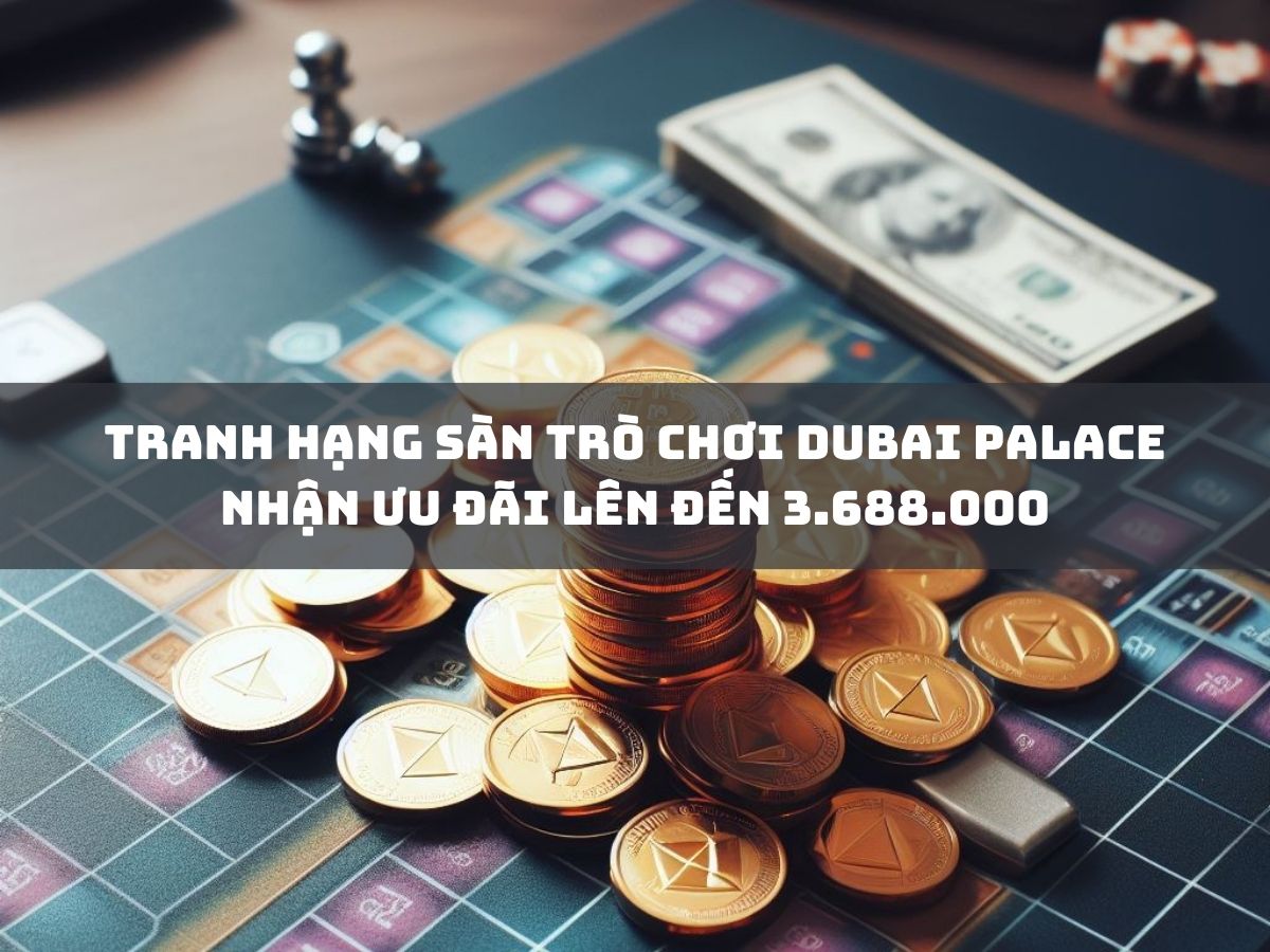 tranh hạng sàn trò chơi dubai palace - nhận ưu đãi lên đến 3.688.000